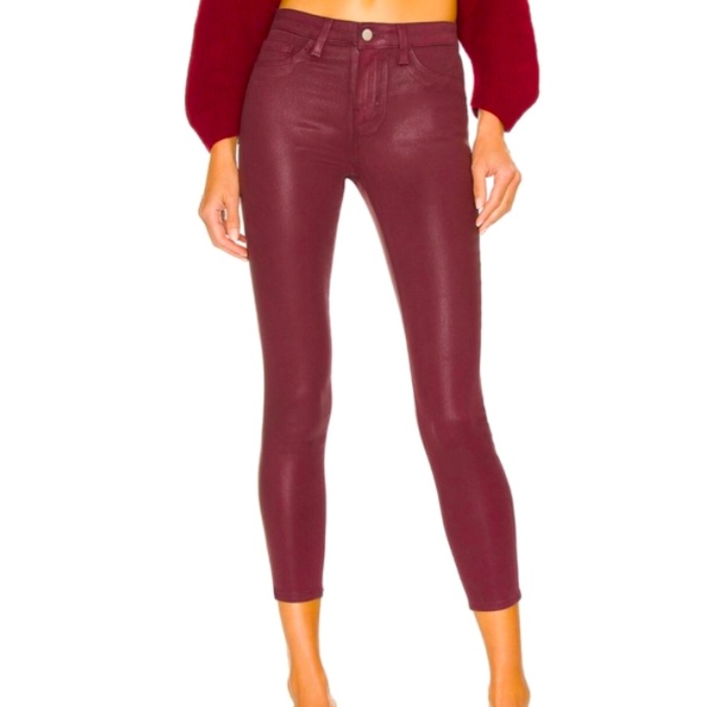 L’Agence Margot coated- garnet (crimson wash)- size 25